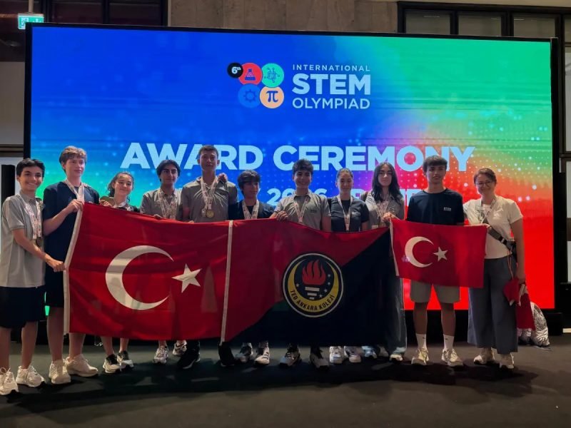 TED Ankara Koleji Öğrencilerinden Roma’da Tarihi Başarı: STEM Olimpiyatları’nda 26 Altın Madalya!